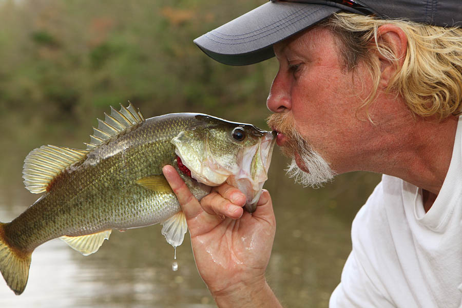 Lee Tolliver enjoying a day of fishing